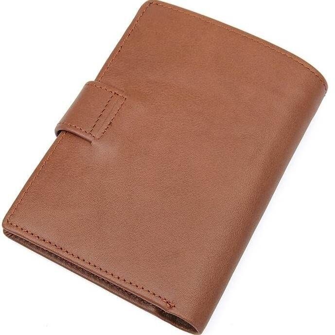 Чоловічий шкіряний гаманець Vintage 14534 Коричневий купити недорого в Ти Купи