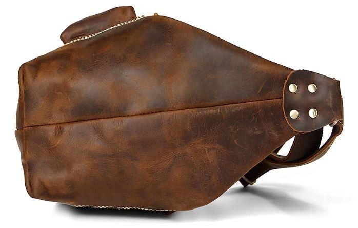 Мужская кожаная сумка через плечо Vintage 14782 купить недорого в Ты Купи