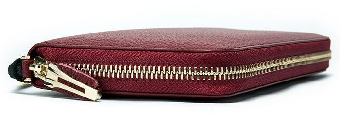 Женский красный кожаный кошелёк Vintage 20047 купить недорого в Ты Купи