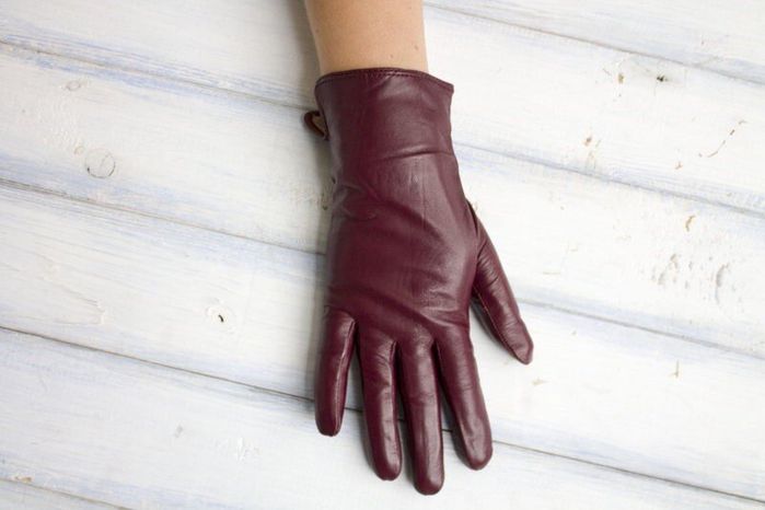 Жіночі шкіряні рукавички Shust Gloves 851 купити недорого в Ти Купи