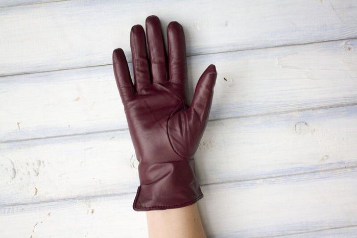Жіночі шкіряні рукавички Shust Gloves 851 купити недорого в Ти Купи