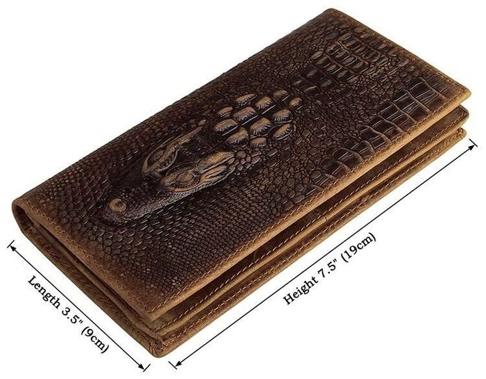 Чоловічий шкіряний гаманець Vintage 14381 Коричневий купити недорого в Ти Купи