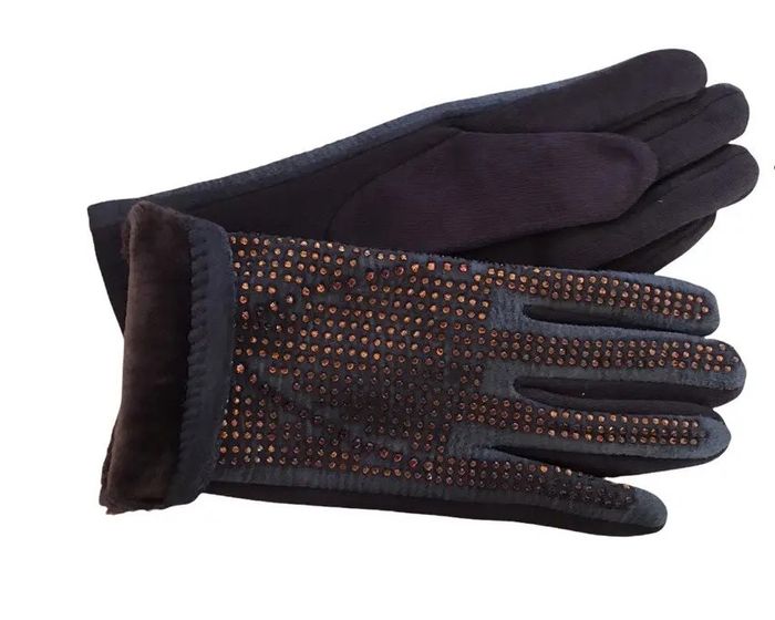 Жіночі розтяжні рукавички Чорні 188s2 м купити недорого в Ти Купи