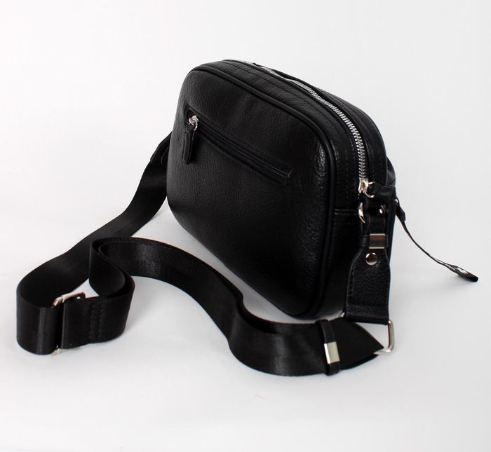 Женская черная сумка из экокожи David Jones Дженнифер 5989-1Т купить недорого в Ты Купи
