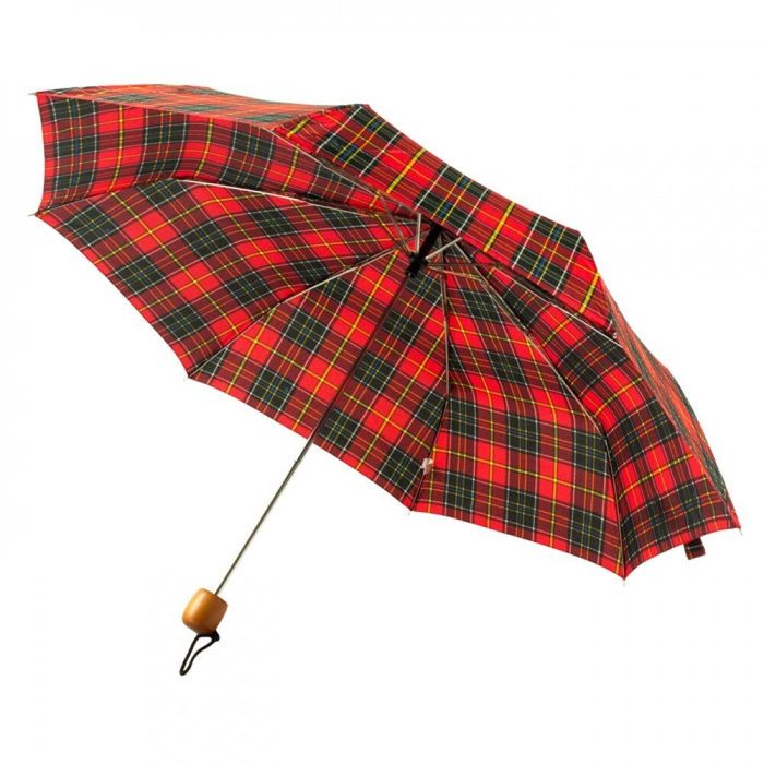 Жіноча механічна парасолька Fulton Stowaway Deluxe-2 L450 Royal Stewart (Королівський Стюарт) купити недорого в Ти Купи