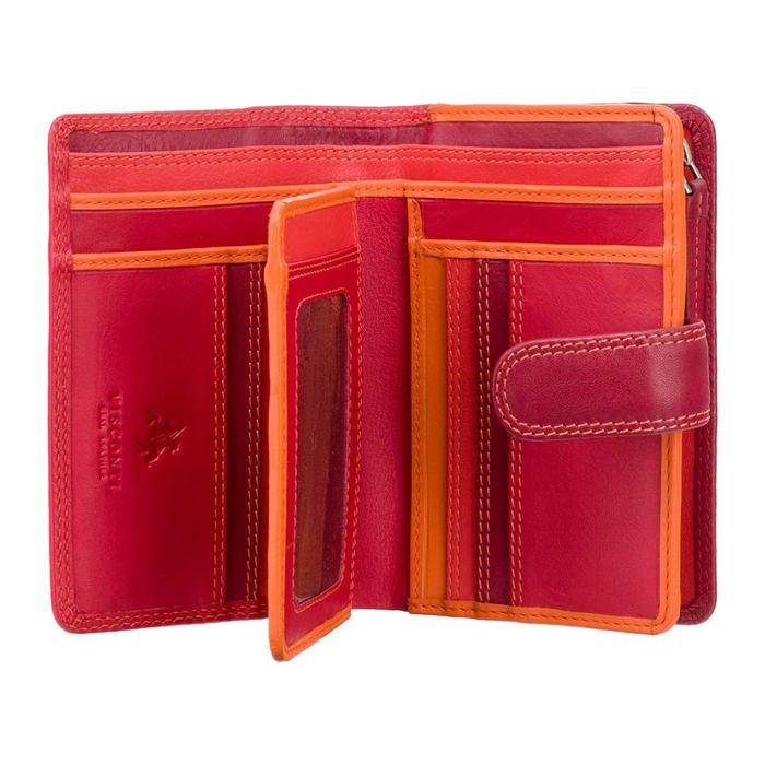 Женский кожаный кошелек Visconti Fiji rb51 red m купить недорого в Ты Купи