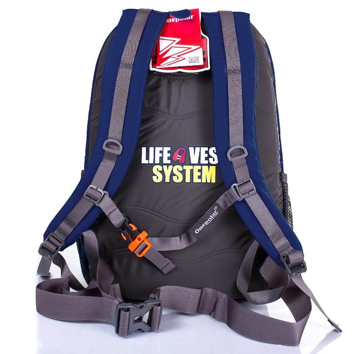 Чоловічий рюкзак "рятувальний жилет" ONEPOLAR w2108-navy купити недорого в Ти Купи