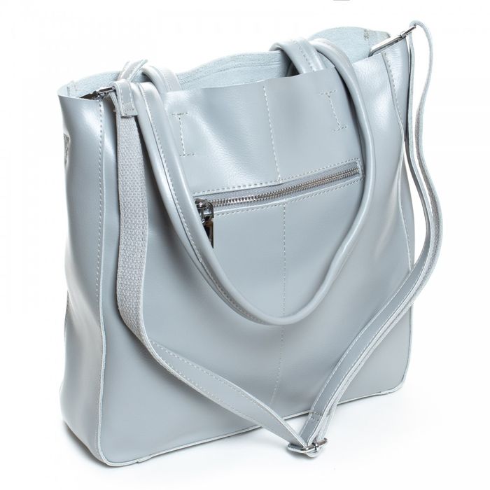 Жіноча шкіряна сумка ALEX RAI 07-03 8773 light-grey купити недорого в Ти Купи