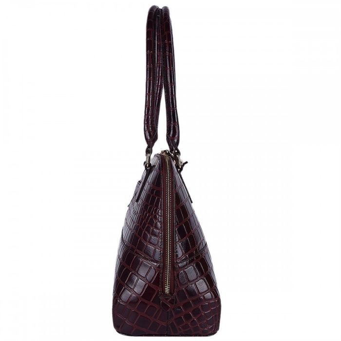 Женская кожаная сумка Ashwood C53 Bordo (Бордовый) купить недорого в Ты Купи