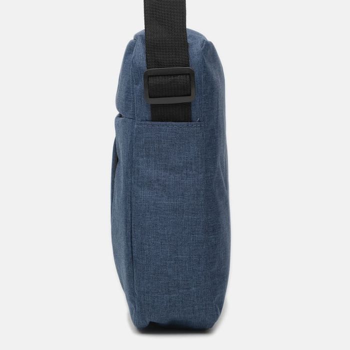 Мужская сумка через плечо V1N-6813 Синяя купить недорого в Ты Купи