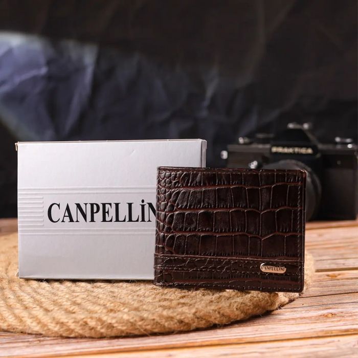 Чоловічий шкіряний гаманець Canpellini 21519 купити недорого в Ти Купи