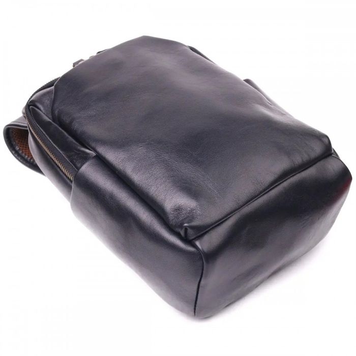 Мужская кожаная сумка-слинг Vintage 21286 купить недорого в Ты Купи