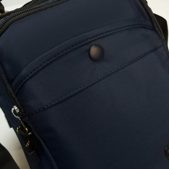 Мужская сумка через плечо Lanpad 15054 blue купить недорого в Ты Купи
