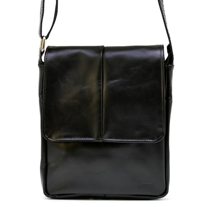 Чоловіча шкіряна чорна сумка TARWA ga-1301-4lx купити недорого в Ти Купи