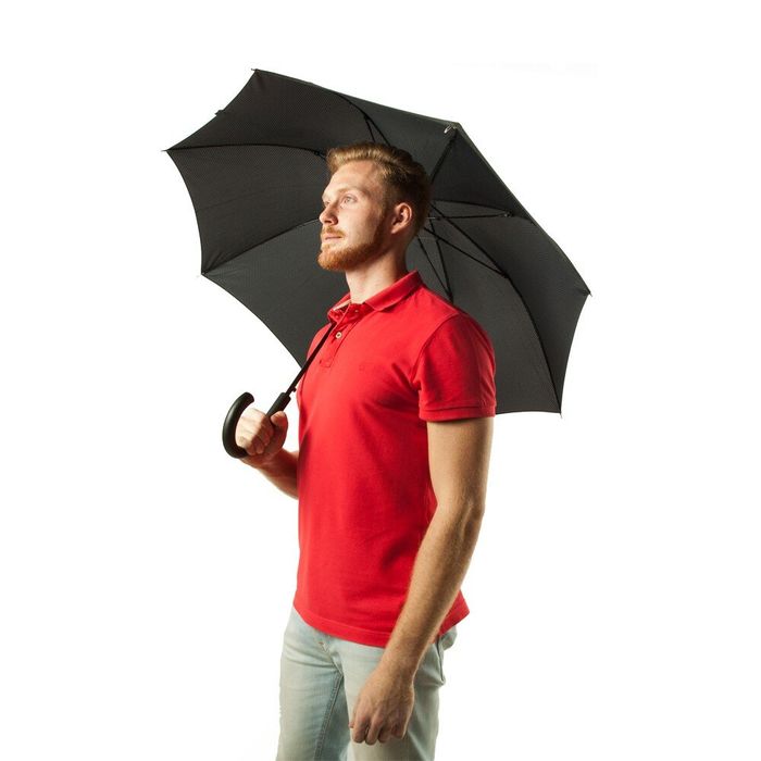 Мужской зонт-трость полуавтомат Fulton Shoreditch-2 G832 Cross Print (Елочка) купить недорого в Ты Купи