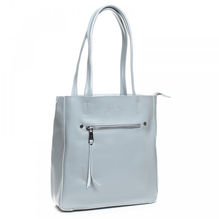 Жіноча шкіряна сумка ALEX RAI 07-03 8773 light-grey купити недорого в Ти Купи