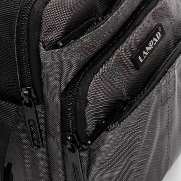 Сумка через плечо Lanpad 98212 grey купить недорого в Ты Купи