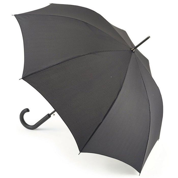 Чоловіча парасолька-тростина напівавтомат Fulton Shoreditch-2 G832 Cross Print (Ялинка) купити недорого в Ти Купи