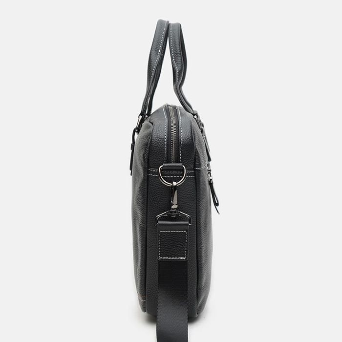 Мужская кожаная сумка Keizer K117626bl-black купить недорого в Ты Купи