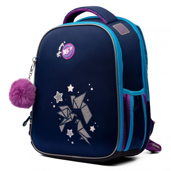 Шкільний рюкзак для початкових класів так H-100 орігамі голубів купити недорого в Ти Купи