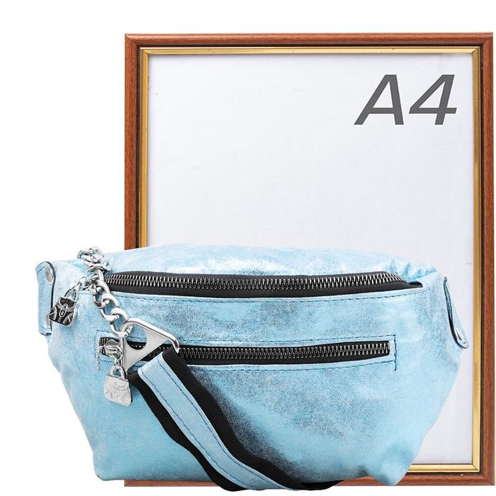 Жіноча шкіряна сумка на пояс TUNONA (SK2460-5) купити недорого в Ти Купи