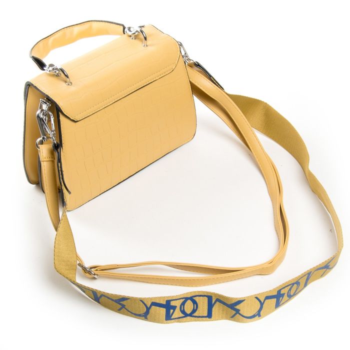 Женская сумочка из кожезаменителя FASHION 04-02 16921 yellow купить недорого в Ты Купи