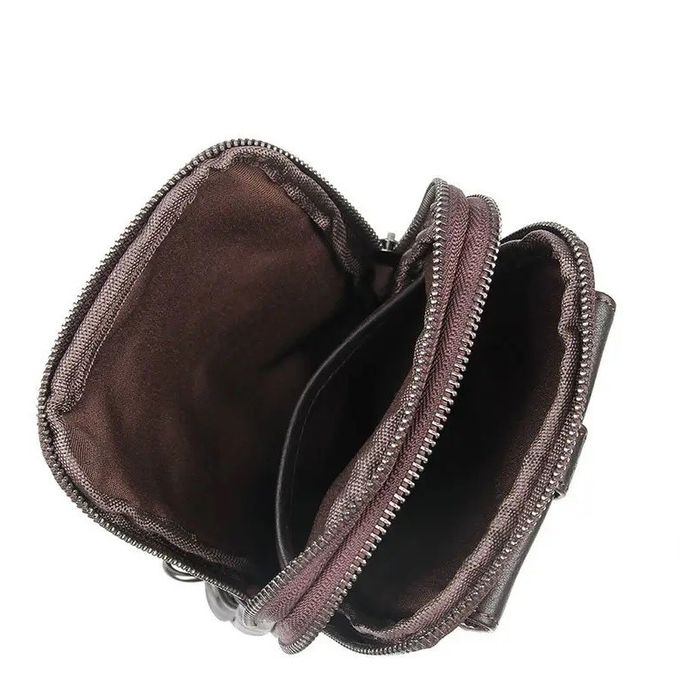 Мужская кожаная сумка-слинг Vintage 14956 купить недорого в Ты Купи