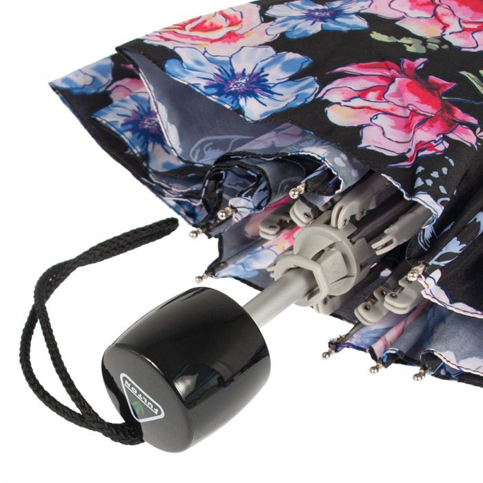 Механический женский зонт Fulton Minilite-2 L354 Sketched Bouquet (Цветочный эскиз) купить недорого в Ты Купи