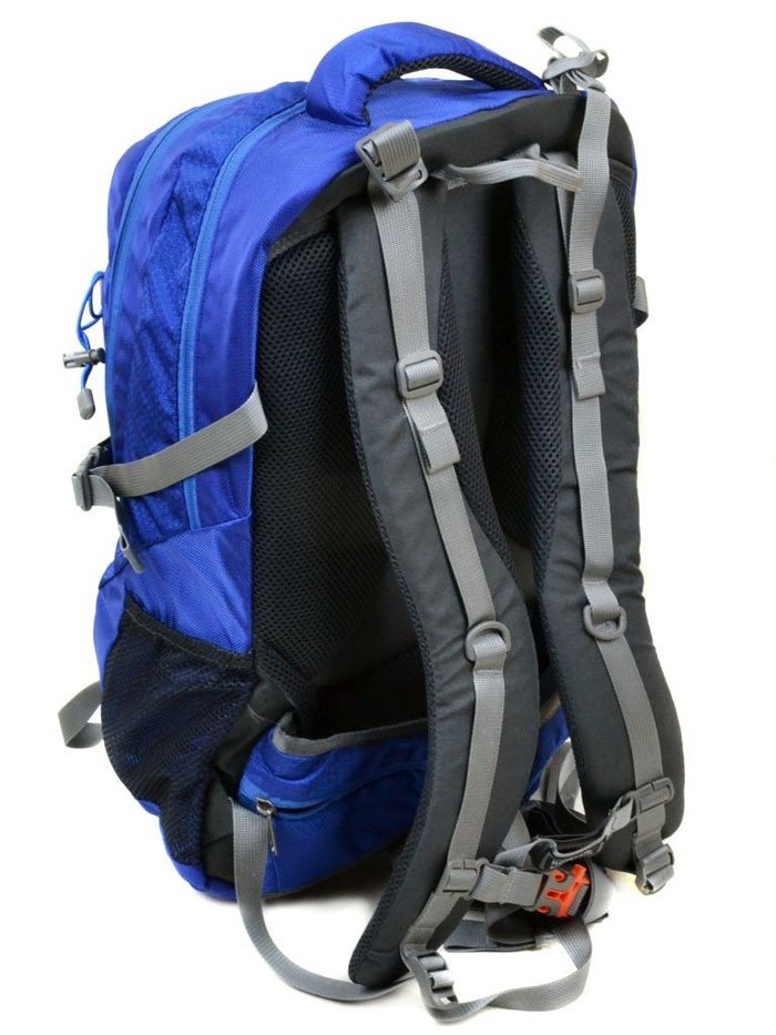 Синій чоловічий туристичний рюкзак з нейлону Royal Mountain 8437 blue купити недорого в Ти Купи