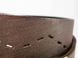 Шкіряний жіночий коричневий ремінь SVETLANA ZUBKO «Гірські вершини» F40203C