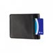 Visconti FN71 Finn (чорний/кобальтовий синій/зелений) чоловічий шкіряний гаманець