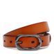 Женский кожаный ремень Borsa Leather CV1ZK-052g-brown