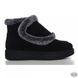 Женские черные замшевые ботинки Villomi 0515-15