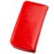 Жіночий гаманець з еко шкіри на 2 блискавки KIVI 19055 Червоний
