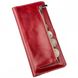 Женский кошелёк из кожи алькор SHVIGEL 16203 Красный