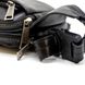 Кожаная мужская черная сумка на пояс с фатексом Tarwa ga-0704-3md