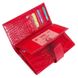 Женский кожаный красный кошелек CANPELLINI SHI700-142
