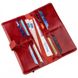 Жіночий гаманець зі шкіри Алькор SHVIGEL 16203 Червоний