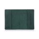 Обкладинка для паспорта зі шкіри HiArt PC-01 Shabby Alga Зелений