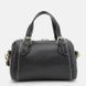 Женская кожаная сумка Borsa Leather K11331bl-black
