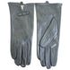 Женские кожаные перчатки Shust Gloves чёрные 368s1 S