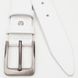 Мужской кожаный ремень Borsa Leather V1115FX43-white