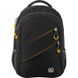 Подростковый рюкзак GoPack City унисекс 27 л чёрный Yellow (GO20-110XL-1)