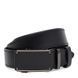 Чоловічий шкіряний ремінь Borsa Leather 125v1genav30-black