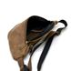 Шкіряна коричнева сумка на пояс унісекс TARWA rb-3036-4lx