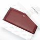 Женский кожаный кошелек Bright DR. BOND W39 wine red