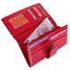Женский кожаный красный кошелек CANPELLINI SHI700-142