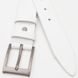 Мужской кожаный ремень Borsa Leather V1115FX14-white