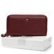 Женский кожаный кошелек Bright DR. BOND W39 wine red