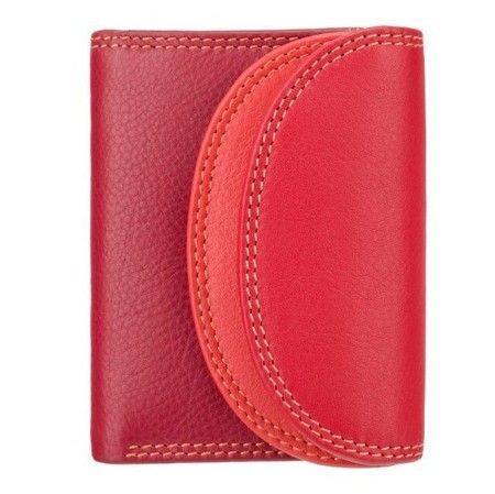 Шкіряний жіночий гаманець Visconti RB126 Zanzibar (Red Multi) купити недорого в Ти Купи